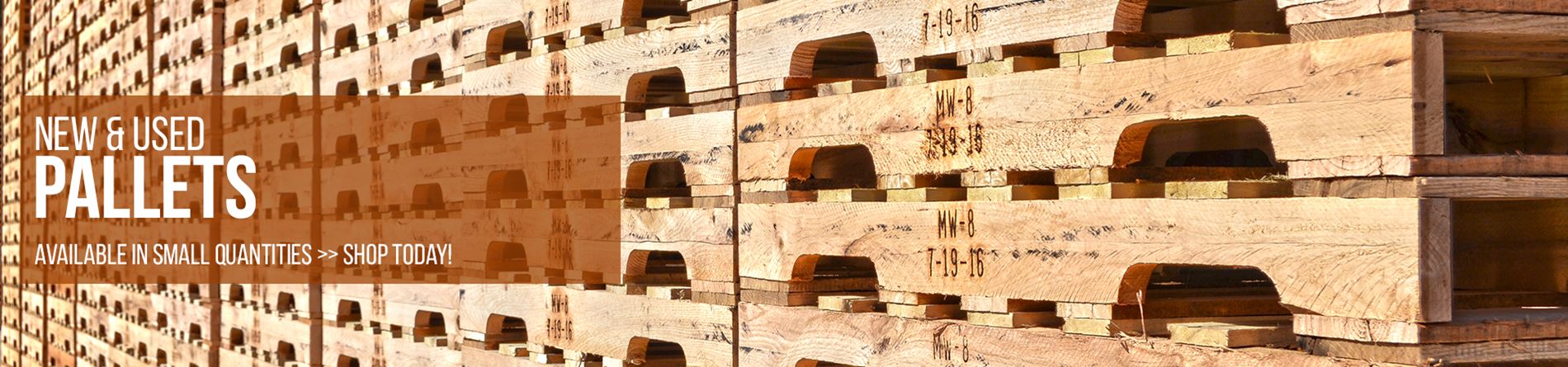 new pallets, used pallets, recycled pallets, small quantity order pallets, wooden pallets, refurbished pallets, wooden pallets
